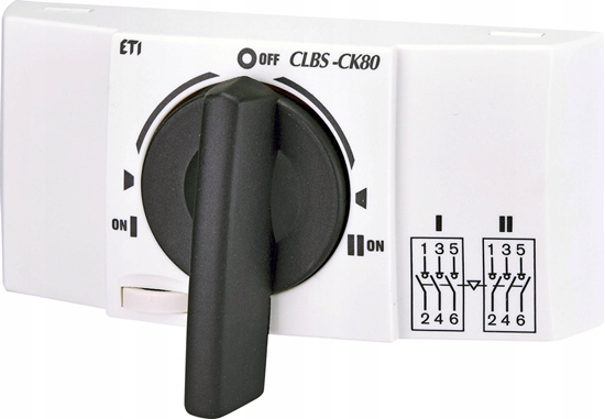 Picture of Etipo Adapter do budowy przeczników I-0-II Eti CLBS-CK80 ETI Polam 004661439