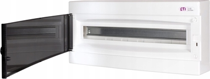 Изображение Etipo Obudowa ETI Polam 001100282 natynkowa 1 rzd 24 mod. drzwi transparentne ECT 1x24PT-s przezroczysta