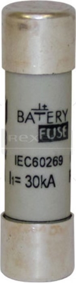 Picture of Etipo Wkadka topikowa ETI Polam CH10 002626025 CH10x38 bat 25A 550V DC cylindryczna