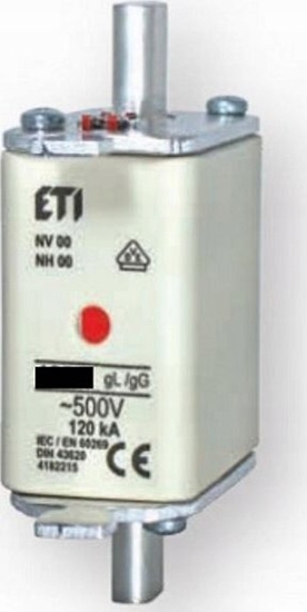 Picture of Etipo Wkadka topikowa ETI Polam NH00/WT-00 004111226 gG 40A 500V G przemysowa zwoczna