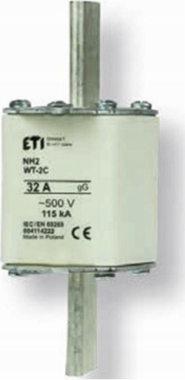 Picture of Etipo Wkadka topikowa ETI Polam NH2/WT-2C 004114507 gG 100A 500V G przemysowa zwoczna (wykoczenie górnicze)