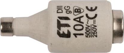 Picture of Eti-Polam Wkadka bezpiecznikowa BiWtz 10A DII gG 500V 002312404