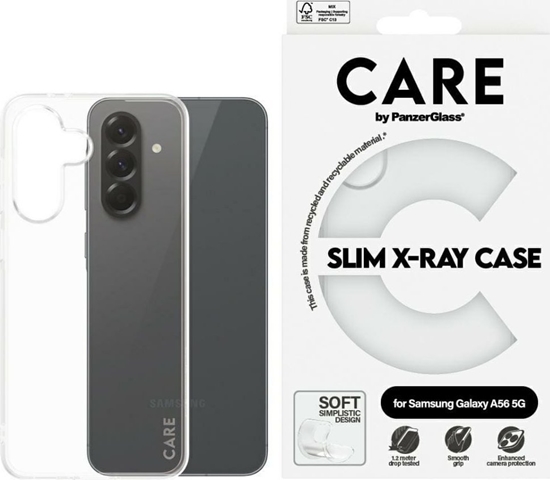 Изображение Etui CARE by PanzerGlass Fashion X-Ray    do Samsung Galaxy A56 5G przezroczysty