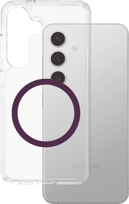 Attēls no Etui CARE by PanzerGlass Flagship Urban   Combat Purple QI do Samsung Galaxy S25+ przezroczysty