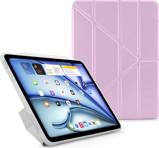 Picture of Etui na tablet Pipetto Pipetto Origami No1 Original Case, metallic purple - iPad Air 11 (2024) / iPad Air 10.9 (2022/2020)
