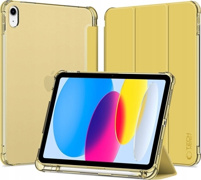 Picture of Etui na tablet Tech-Protect TECH-PROTECT SC PEN HYBRID IPAD 10.9 10 / 2022 CRYSTAL YELLOW