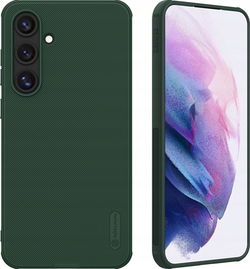 Picture of Etui Nillkin Super Frosted Shield Pro Samsung Galaxy S24 FE Dark Green / Ciemno Zielony