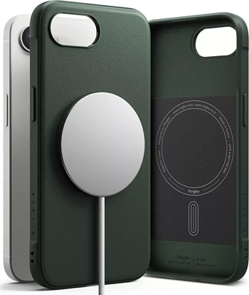Picture of Etui Ringke Onyx Magnetic MagSafe do iPhone 16e Dark Green