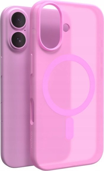 Picture of Puro Puro Daylight MagSafe Silicone Case for iPhone 16 - Pink