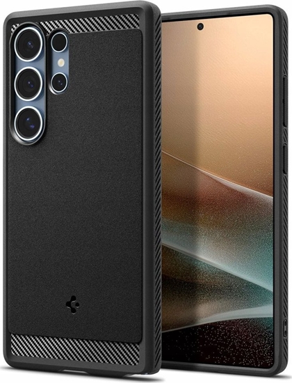 Изображение Etui Spigen Rugged Armor Mag MagSafe do   Samsung Galaxy S25 Ultra czarny matowy