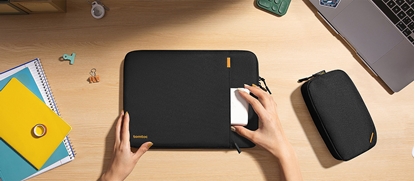 Attēls no Etui Tomtoc tomtoc Sleeve Kit - 13" MacBook Pro / Air, Black