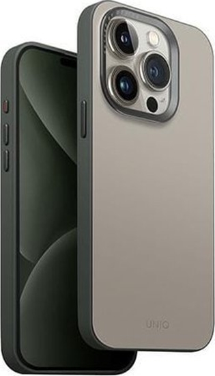 Изображение Etui UNIQ Lyden DS Apple iPhone 15 Pro Max Magclick Charging beowo-zielony/ivory-lichen green