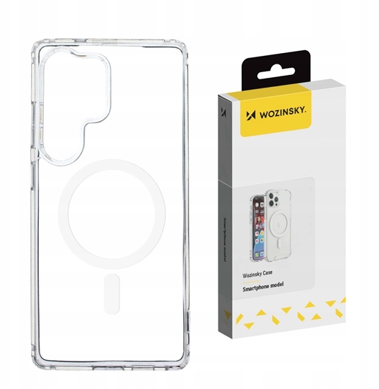 Picture of Wozinsky Wozinsky Ultra Clear MagSafe Case for Samsung Galaxy S25 - Clear