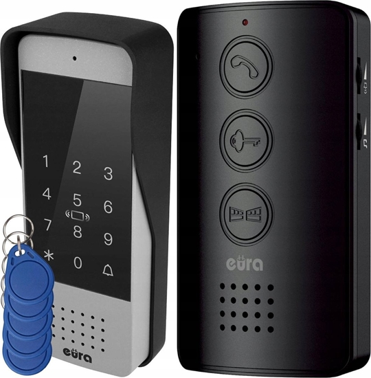 Picture of Eura Domofon EURA ADP-34A3 czarny