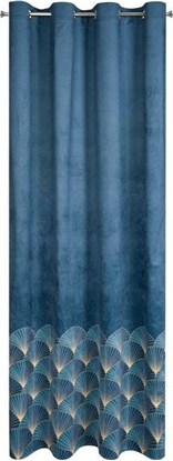 Picture of Eurofirany Zasona Design91 Welwet Gina Granatowy 140x250