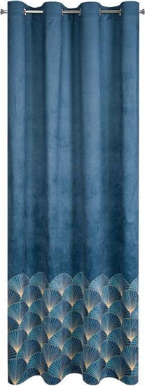 Picture of Eurofirany Zasona Design91 Welwet Gina Granatowy 140x250