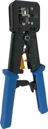 Attēls no Eurokomp Zaciskarka wtyków telefon.6P/8P do wtyków przelotowych E6241