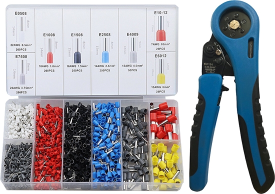 Изображение Eurokomp Zestaw zaciskarka+zkoczenia kabla izolowane E6184