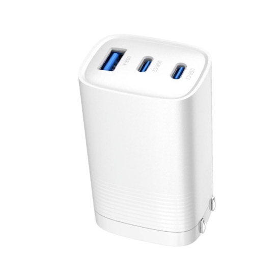 Picture of Evelatus 65W Max Fast Charger CN USB-C1/USB-C1/USB-A White