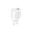 Picture of Evelatus Evelatus 2 in 1 Charger 20W Max USB-C+USB-A:15W Max USB-C+USB-A+Wireless:15W+2W 17W Max White