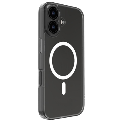 Attēls no Evelatus Apple iPhone 16 Clear Case With MagSafe and Camera Protection Transparent