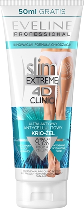 Picture of Eveline 4D slim Extreme Clinic Ultra-aktywny antycellulitowy Krio-el do ciaa 250ml