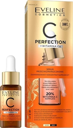 Изображение Eveline EVELINE C Perfection SERUM PRZECIWZMARSZCZKOWE 20% witaminy C