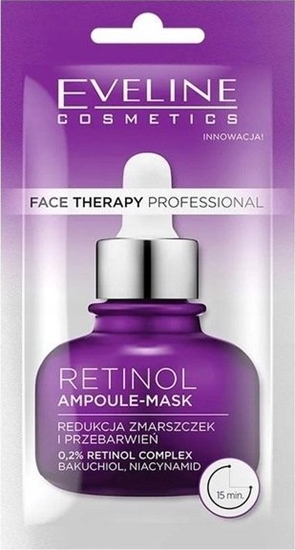 Изображение Eveline Eveline Face Therapy Professional Maska-ampuka Retinol 8ml