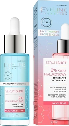 Attēls no Eveline Face Therapy Professional Serum Shot - kuracja nawilajca z 2% kwasem hialuronowym 30ml