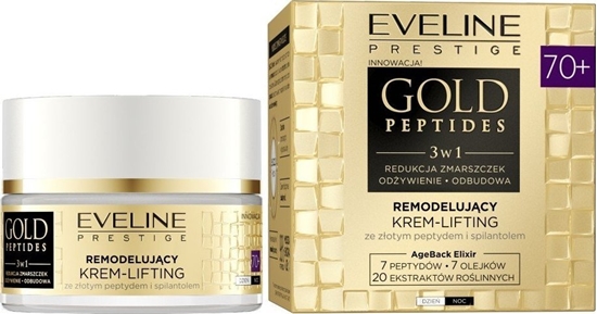 Picture of Eveline Gold Peptides 3w1 Remodelujcy Krem-Lifting 70+ na dzie i noc 50ml