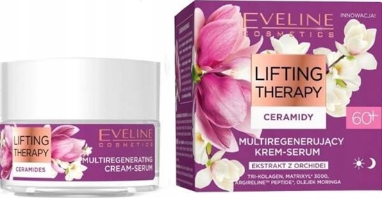 Picture of Eveline Lifting Therapy Ceramidy 60+ multiregenerujcy krem-serum 50ml