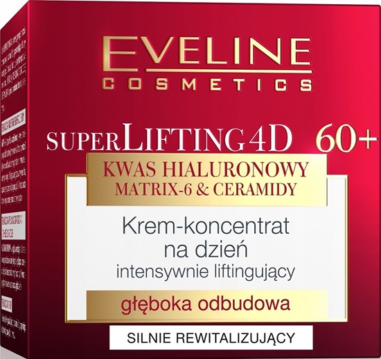 Изображение Eveline Super Lifting 4D 60+ Krem-koncentrat na dzie intensywnie liftingujcy 50ml