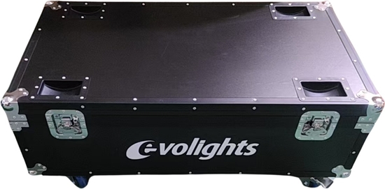 Picture of EVOLIGHTS PIXEL BAR 18x10W RGBW CASE 6IN1 solidna skrzynia transportowa na 6 listew owietleniowych