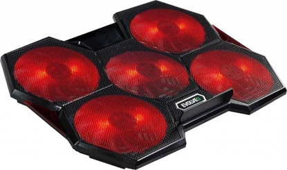 Picture of Evolveo EVOLVEO Ania 14, chladicí podstavec pro notebook, ervené podsvícení