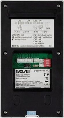 Picture of Evolveo EVOLVEO DoorPhone AP2-2 drátový videotelefon pro dva byty s aplikací