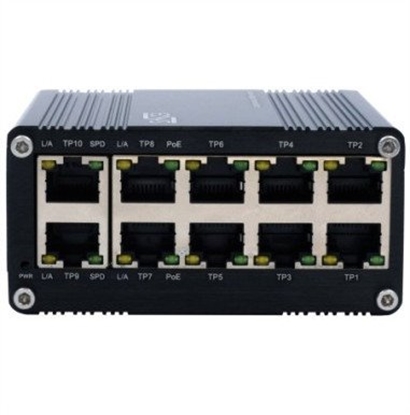 Изображение EX-62025PoE 10-portowy przemysowy switch PoE mini niezarzdzalny