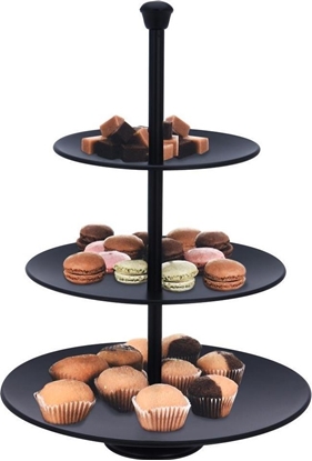 Изображение Excellent Houseware Patera 3-PITROWA na ciastka ciasto owoce sodycze uniwersalny