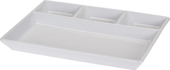 Picture of Excellent Houseware Talerz porcelanowy dzielony do serwowania taca