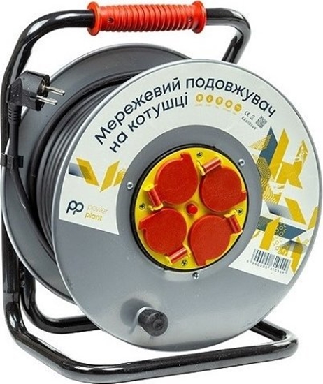 Picture of EXD Ilgintuvas su rite 50m, 4 lizdai, 3x2.5mm2