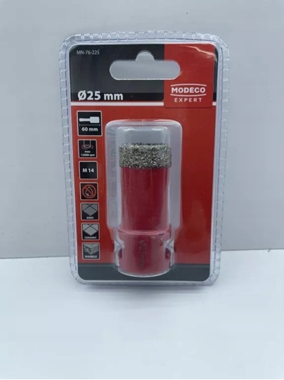 Picture of EXPERT 25 mm otwornica diamentowa; m14; max 12000 obr/min [Expert] - 1sz