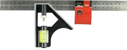 Изображение EXPERT KTOWNIK WIELOFUNKCYJNY 300X100 MM, PRZESUWANE RAMI Z LIBELL [EXPERT] - 1sz