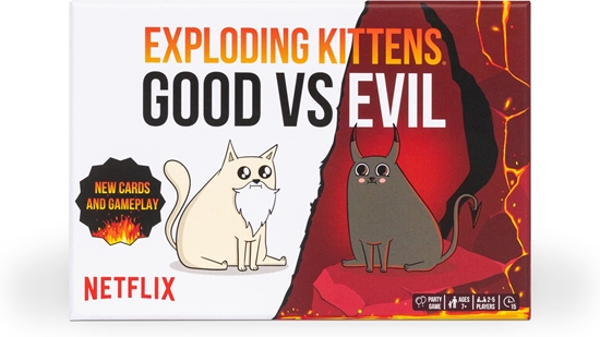 Picture of Exploding Kittens Good vs Evil Nordic card game