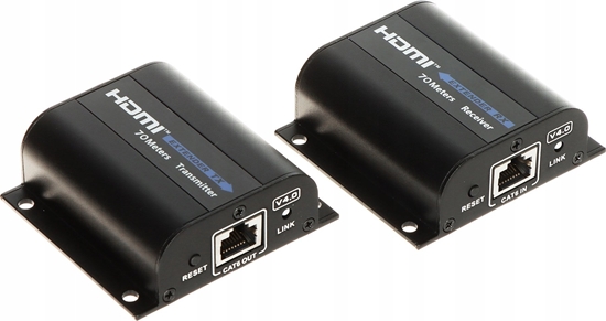 Изображение System przekazu sygnau AV EXTENDER HDMI-EX-6IR-V4