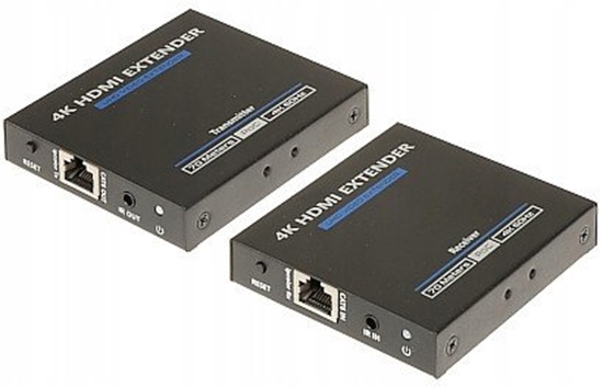 Изображение System przekazu sygnau AV EXTENDER HDMI-EX-70IR-4KV2