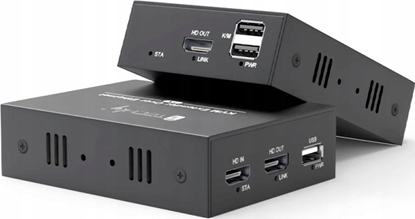 Picture of Extender KVM HDMI/USB 1080p60Hz do 100m po skrtce Kat6