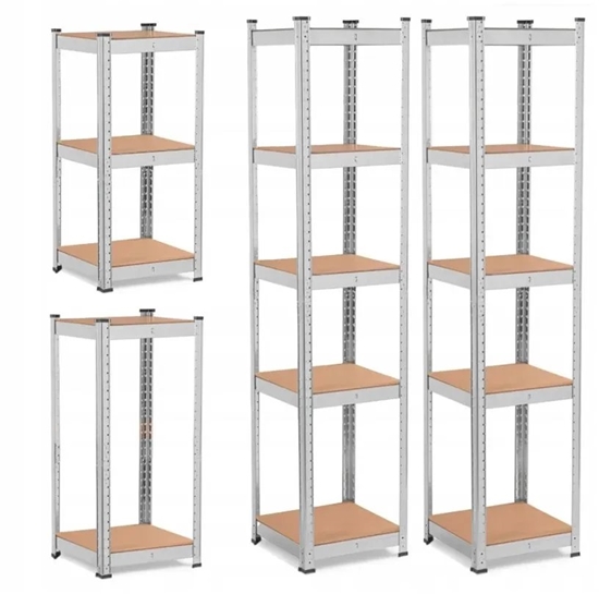 Picture of Extralink | Zestaw dwóch regaów 5-poziomowych | 180x40x40 cm, 175 kg