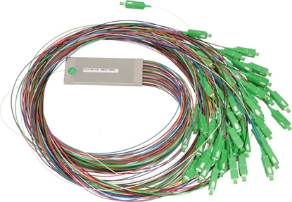 Изображение ExtraLink EXTRALINK 1:64 PLC SPLITTER SC/APC 900UM 1.5M STEEL BOX