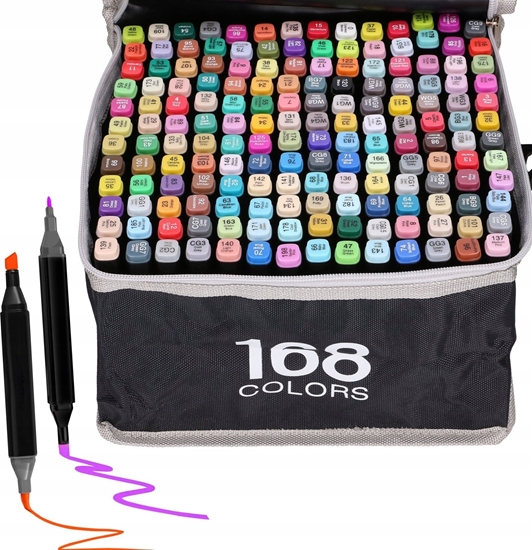 Picture of ExtraLink EXTRALINK ZESTAW MARKERÓW ALKOHOLOWYCH 168SZT