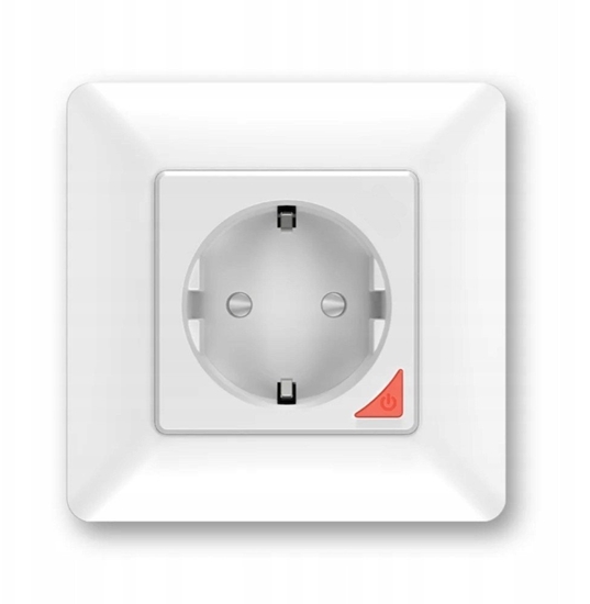 Picture of Extralink Smart Life Wall Socket Set Pro | Zestaw inteligentne gniazdko + ramka | Kolor Biay, 230V, WiFi