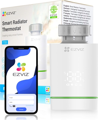 Attēls no Ezviz Inteligentny termostat do grzejników T55 EZVIZ
